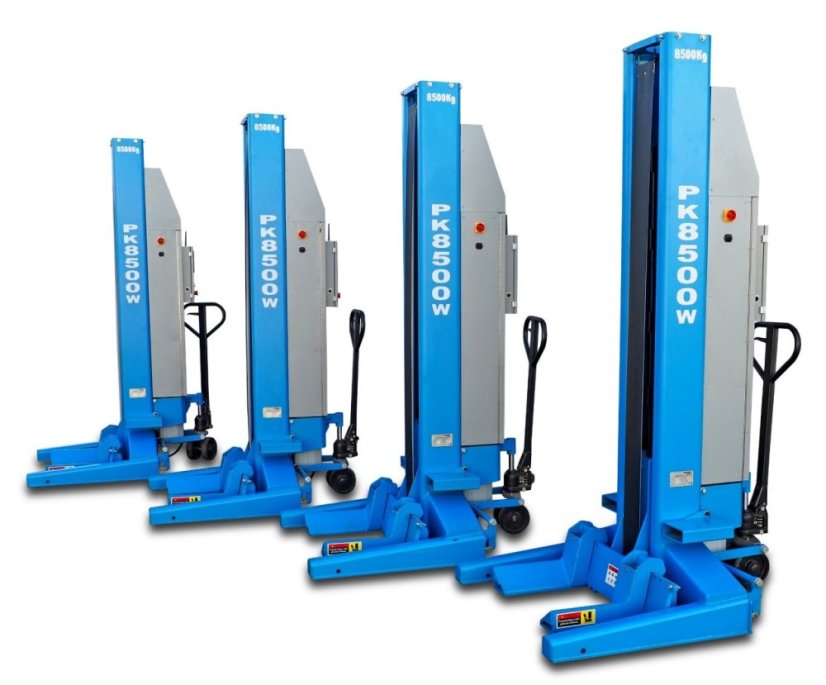 Mobilní sloupové 8,5 t zvedáky PK8500W
