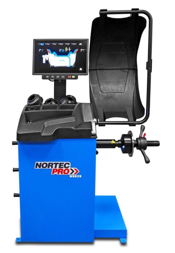 Automatická 3D vyvažovačka kol do 24" s LCD monitorem WB620