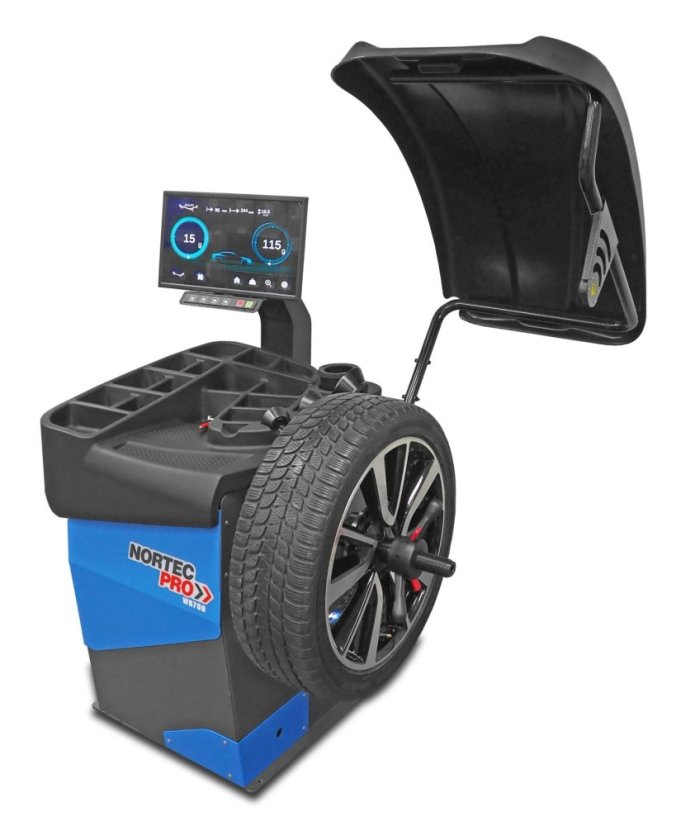 Automatická 3D vyvažovačka kol do 24" s LCD monitorem WB700